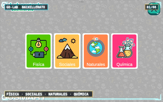 Recorrido por la app GoLab Bachillerato