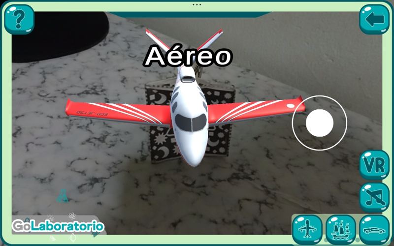 GoLab: medios de transporte en 3D